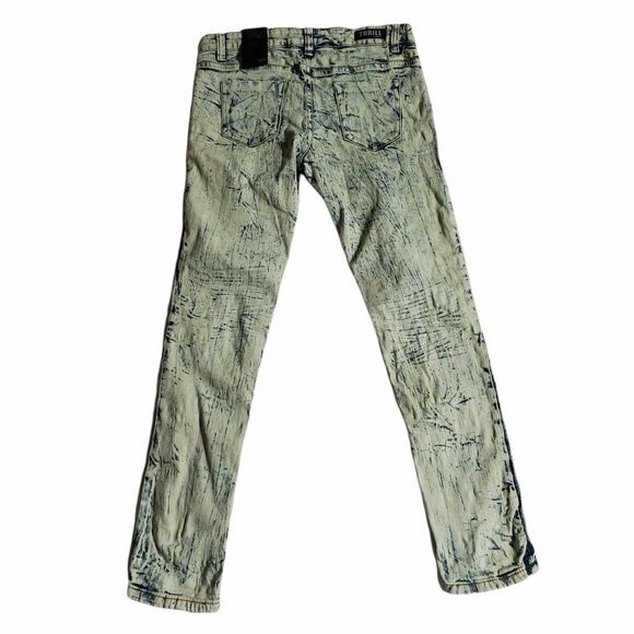 Thrill The Collection Skinny Acid Wash Jeans sz 9 - Picture 2 of 12